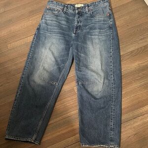 Madewell Relaxed Fit Blue Jeans